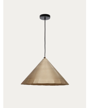 Parlava brass ceiling lamp, Ø 46 cm